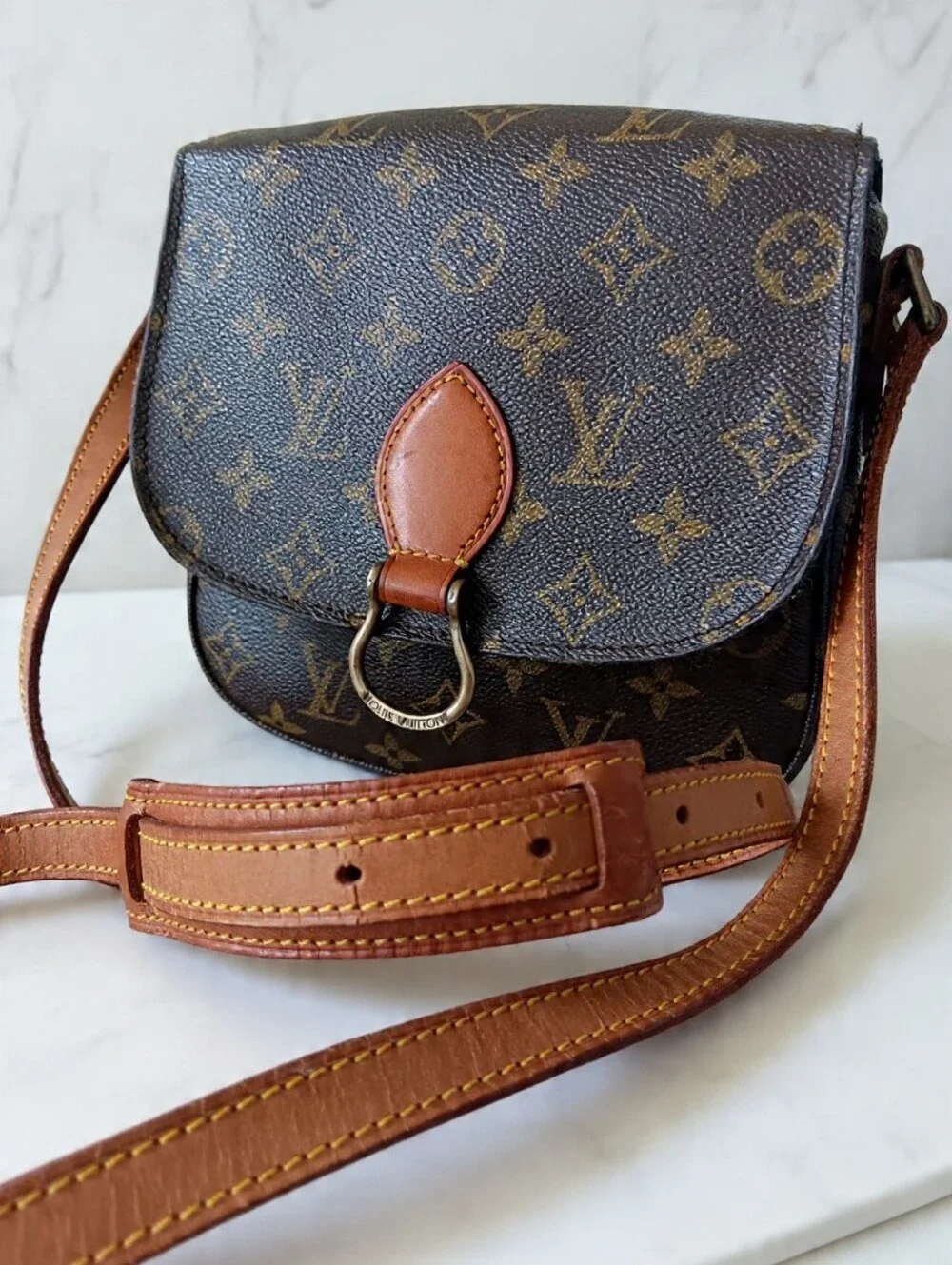 Louis Vuitton Vintage 1988 Saint Cloud PM Monogram Crossbody ✨ COA